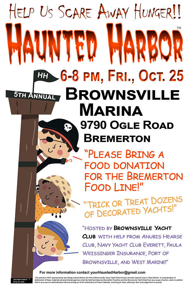 Haunted Harbor event set for Friday at Brownsville Marina