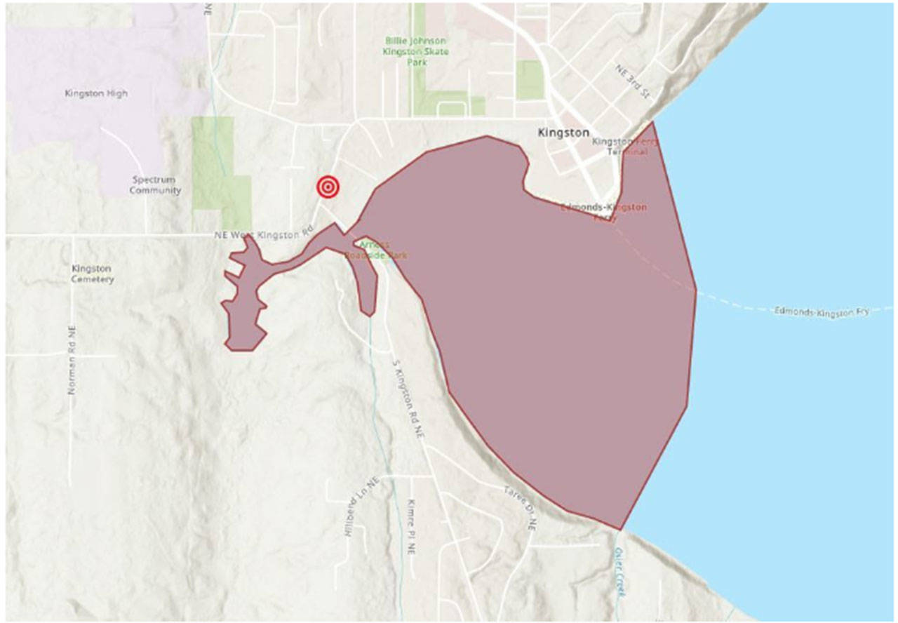 Map courtesy of Kitsap Public Health