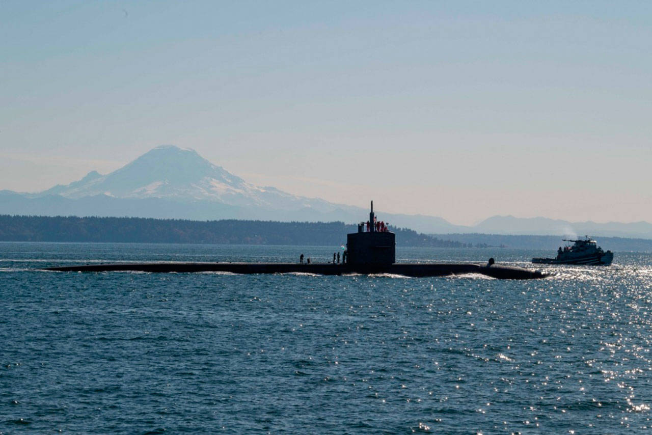 USS Olympia arrives in Bremerton for decommissioning