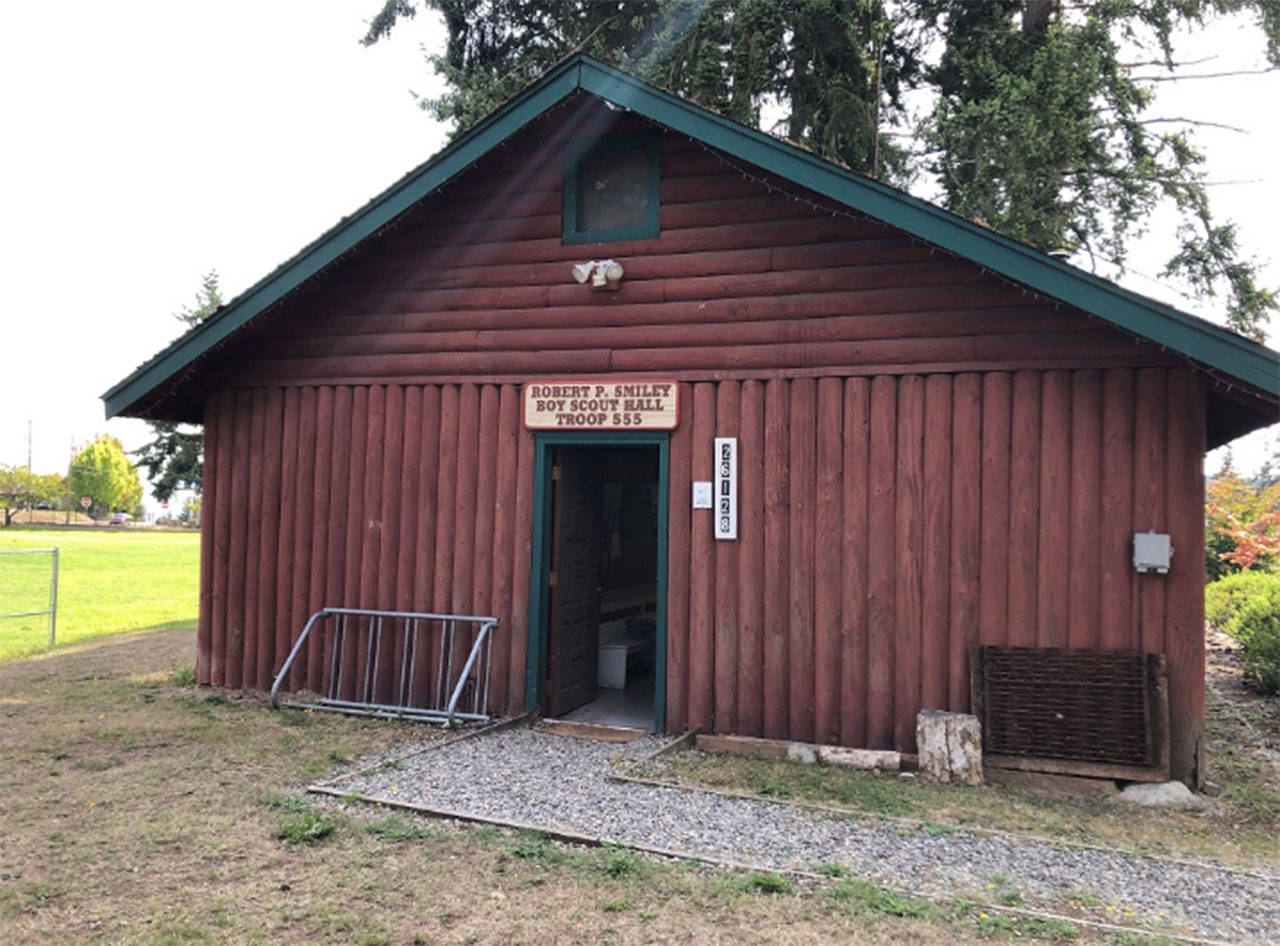 Current Smiley Scout Hall (photo courtesy of Troop 1555)