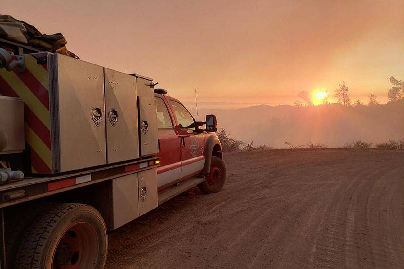 South Puget Sound firefighters in California