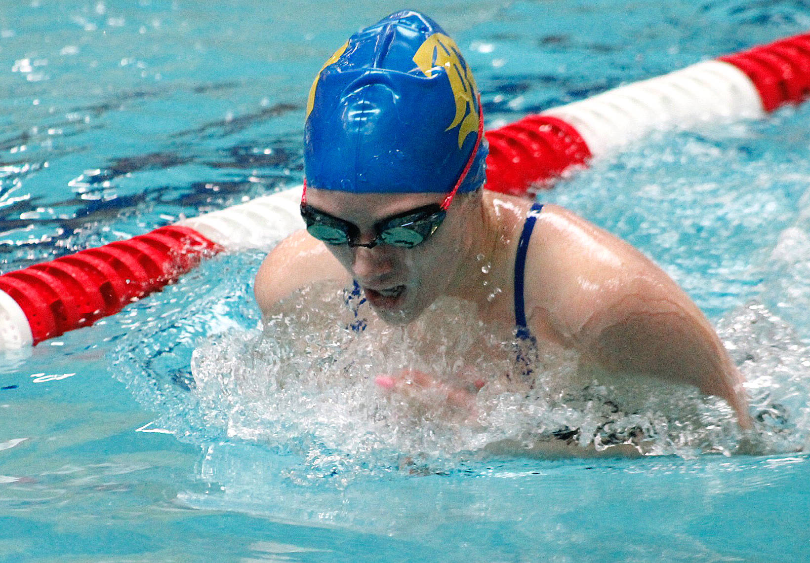 Bremerton’s Dani Bodlorick will participate in the 100-yard breaststroke and 200-yard IM at the 2A state meet this weekend. Mark Krulish/Kitsap News Group