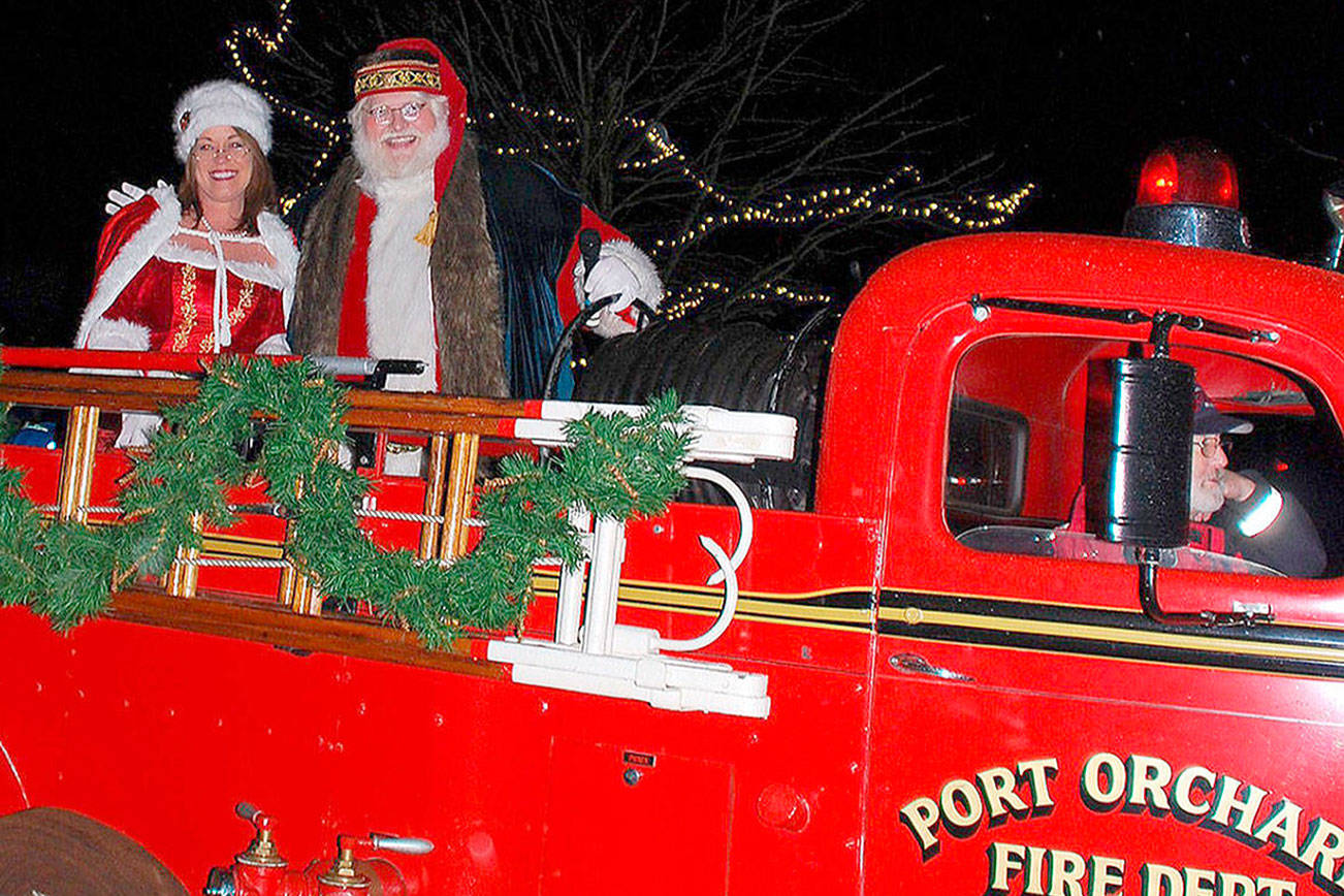 Santa’s on his way to Port Orchard!