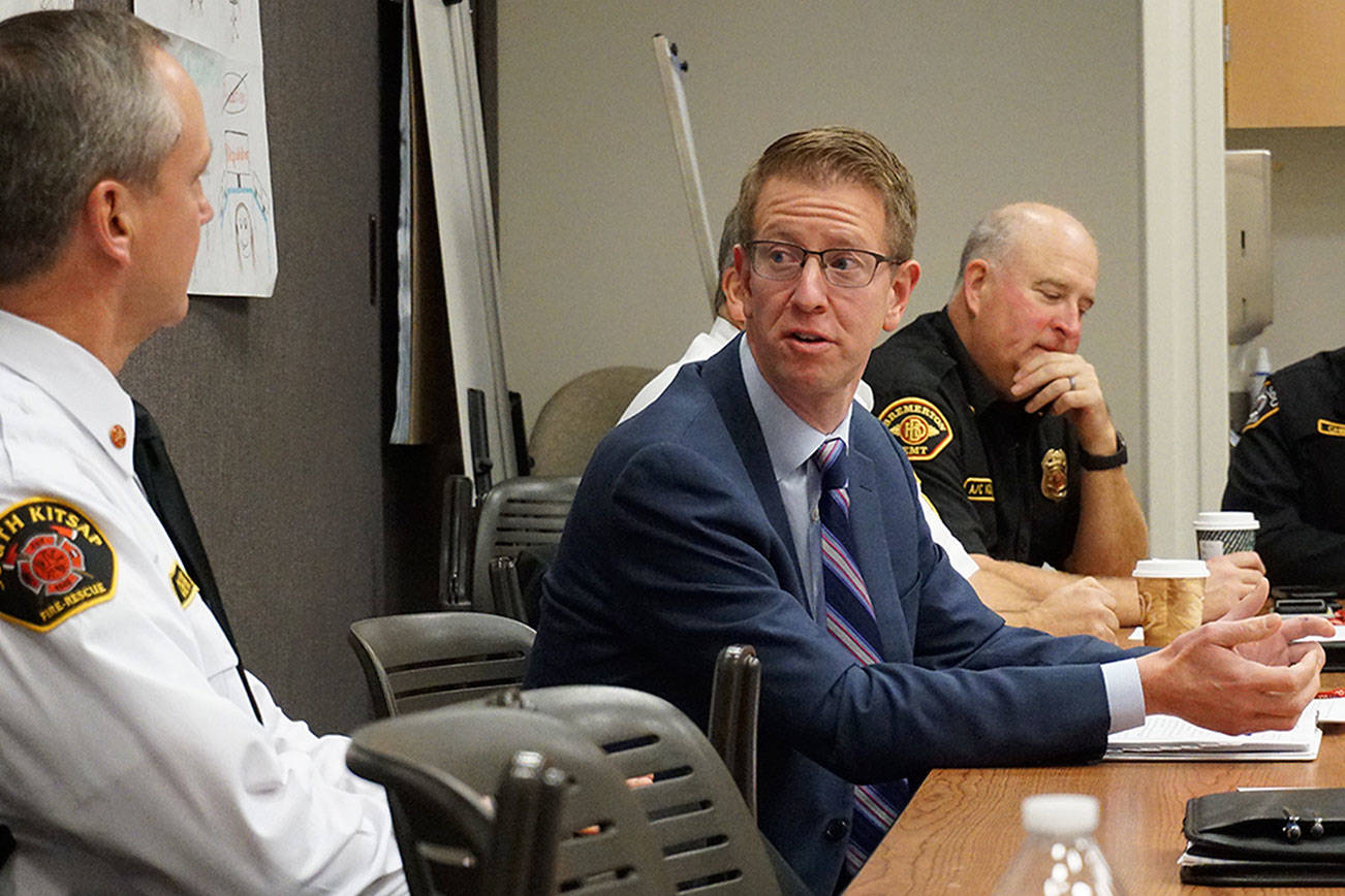 Kilmer queries first-responder agency leaders about mental health issues