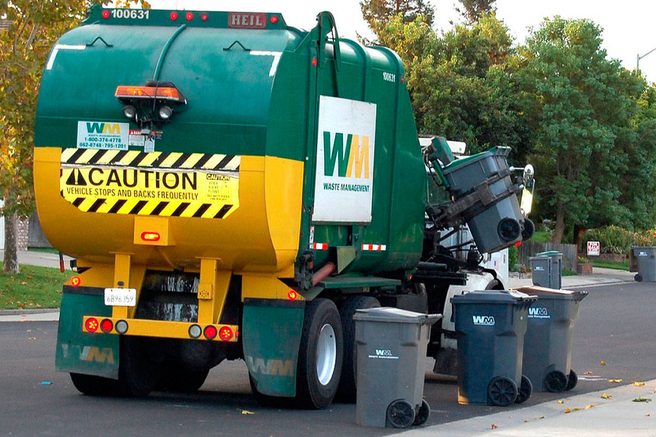 Waste disposal service disrupted by holidays