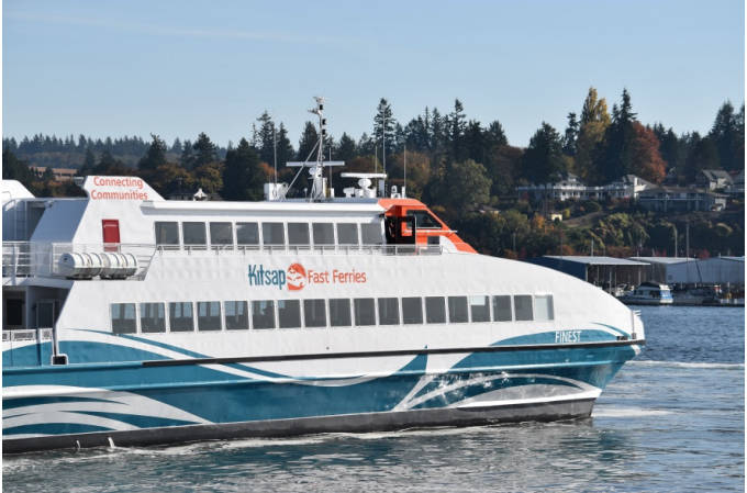 Fast ferry ‘Finest’ out for repairs starting Tuesday