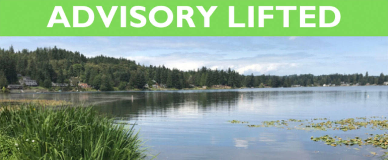 Cyanobacteria warning lifted for Kitsap Lake