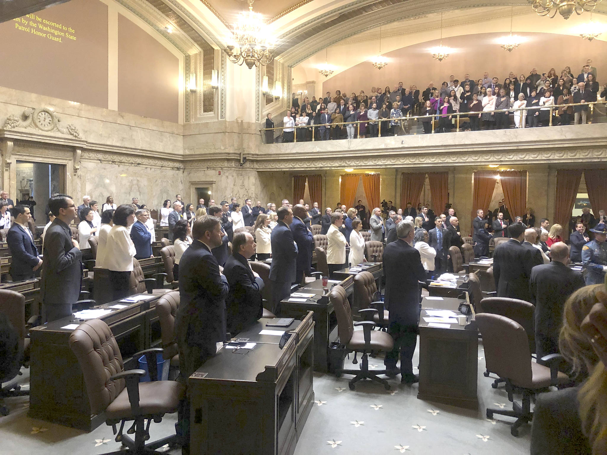 Washington Legislature opens for 2020 session