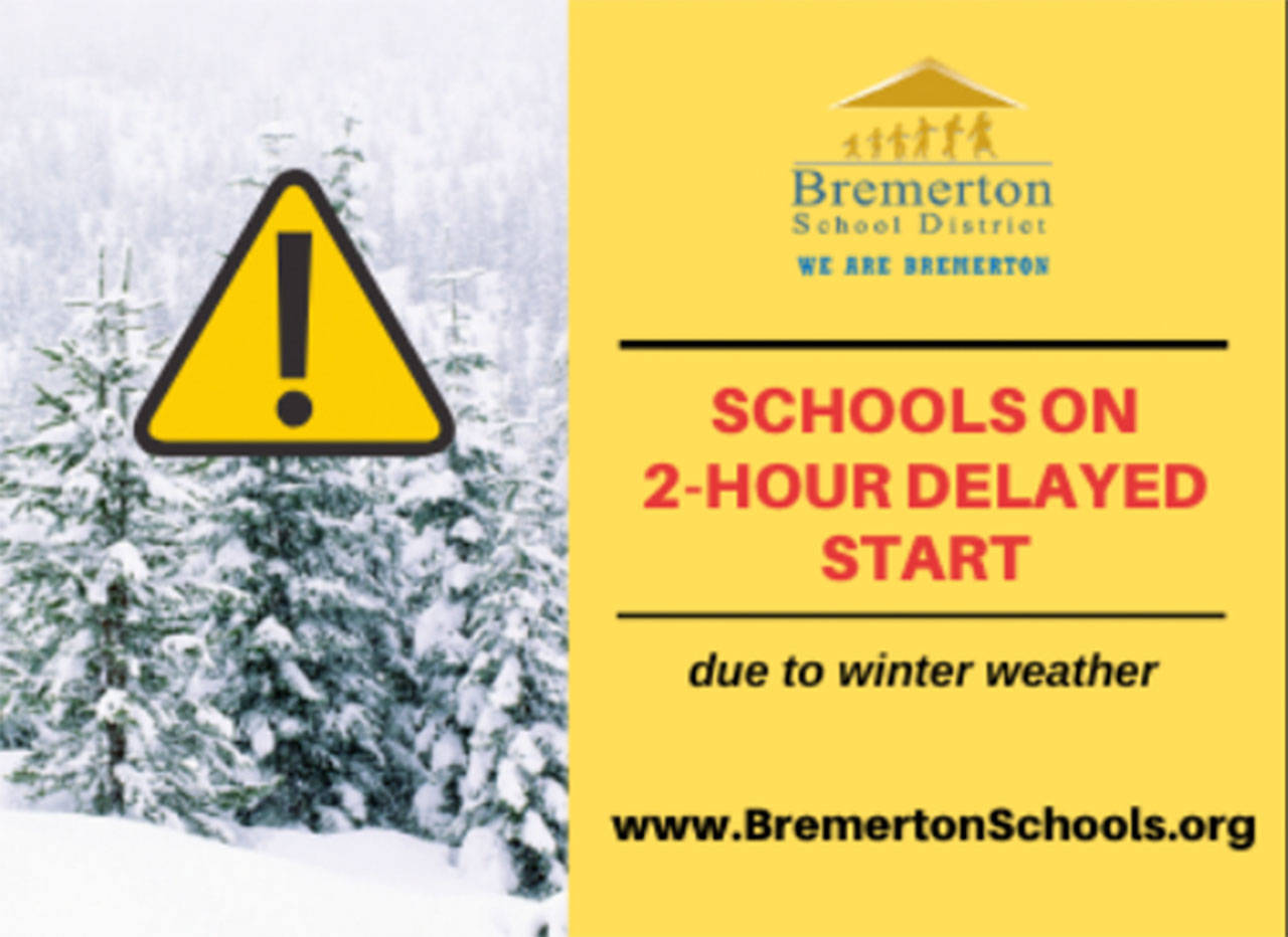 Two-hour delays for CKSD, BSD following snow days