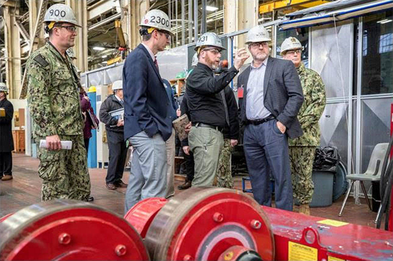 Asst. Secretary of Navy visits local naval installations