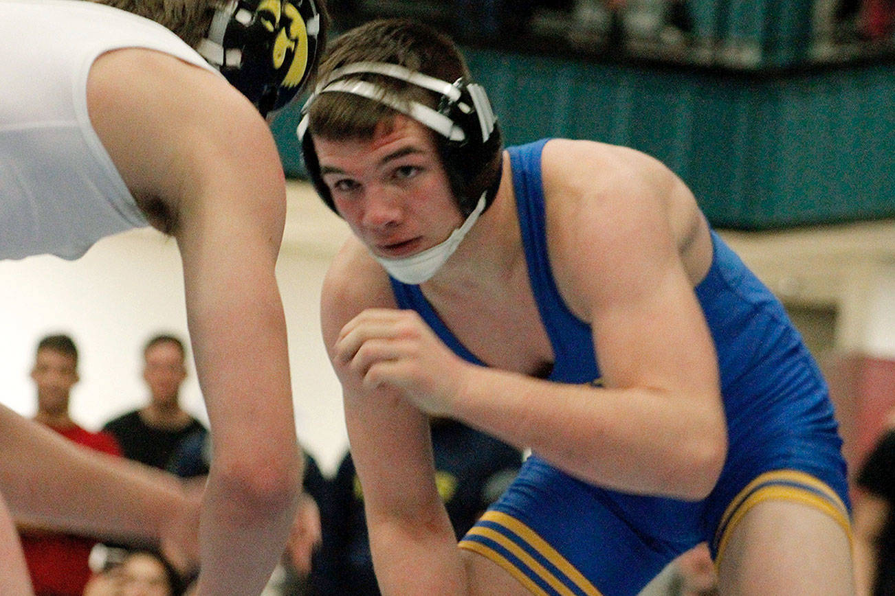 Bremerton’s Thor Michaelson is a state championship contender in the 2A 138 weight class.