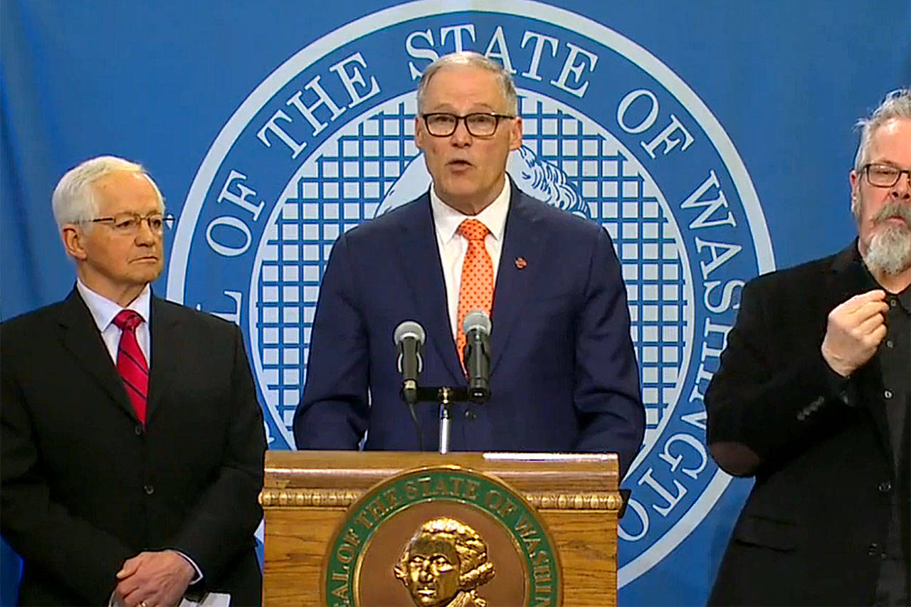inslee press conference today live