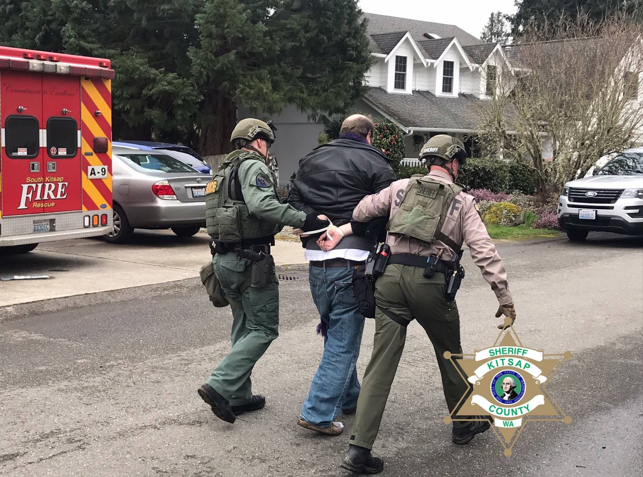 Man arrested after barricading home in weeklong standoff