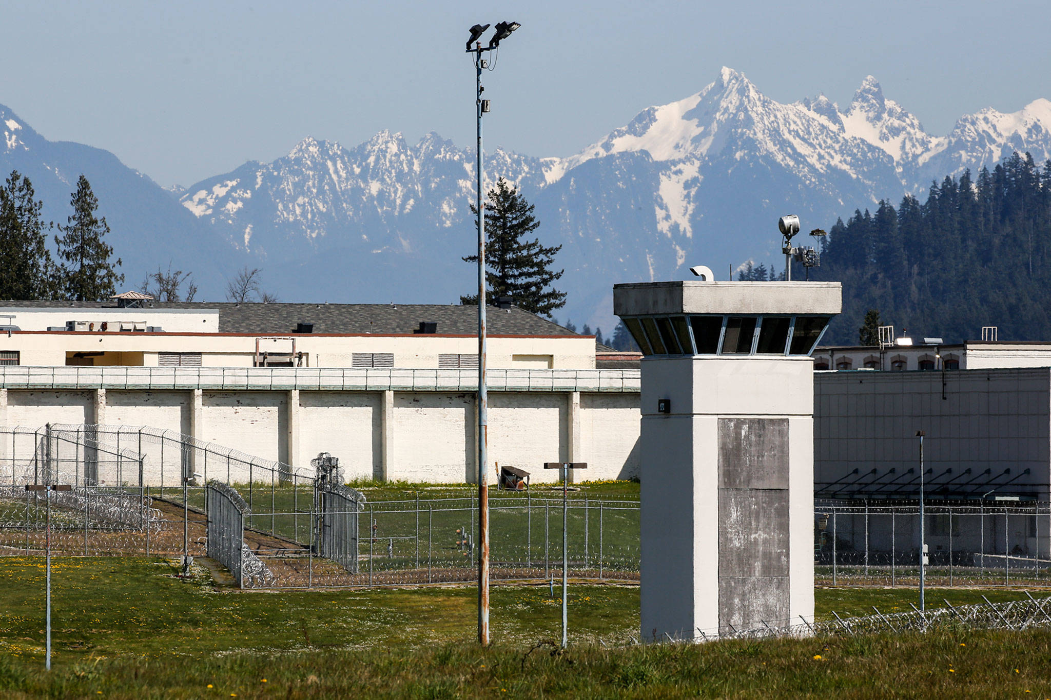 The Monroe Correctional Complex. (Kevin Clark/The Everett Herald)