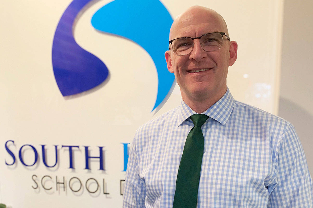 Tim Winter is the superintendent of the South Kitsap School District. (Bob Smith | Kitsap Daily News)