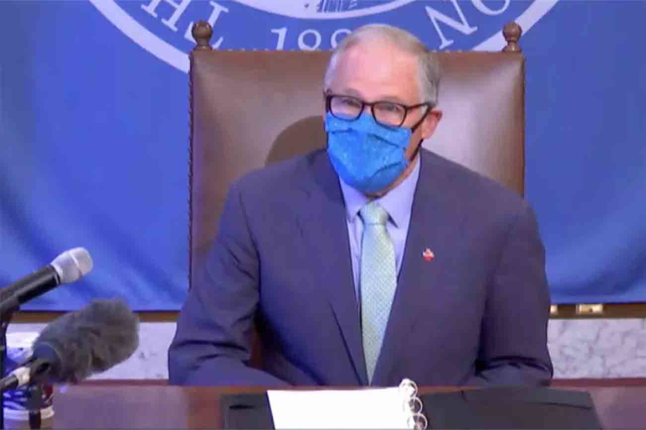 Inslee says schools in virus hot spots should stay closed