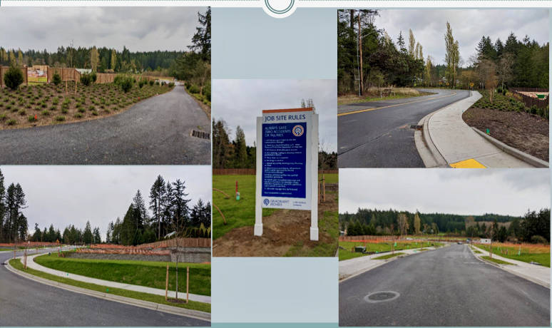 A 46 lot subdivision along the Northeast edge of Poulsbo city limits has been approved for development by the city. Courtesy photos