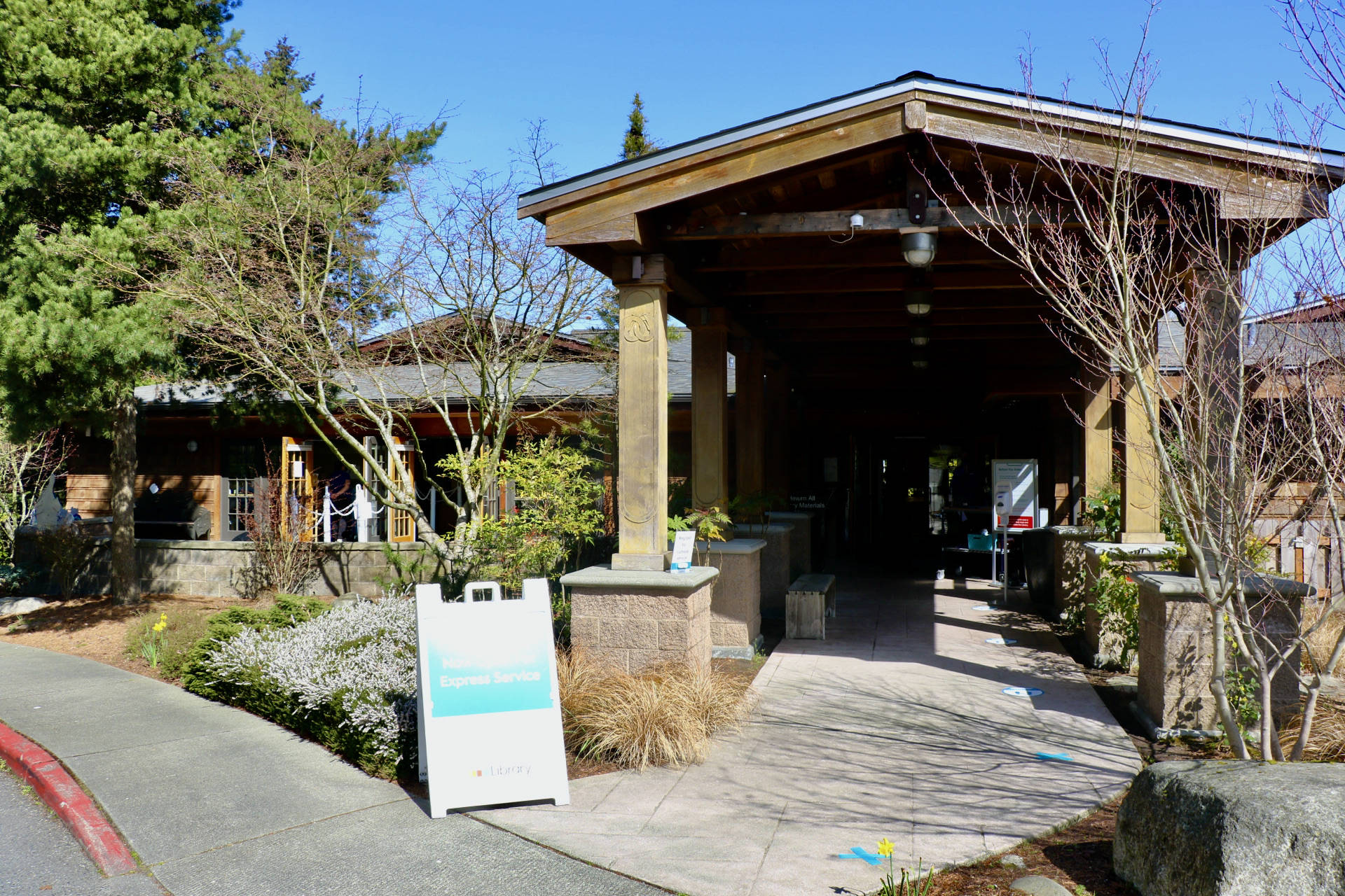 The Poulsbo Library is now open after being closed for over a year due to the COVID-19 pandemic and renovations at the library.
