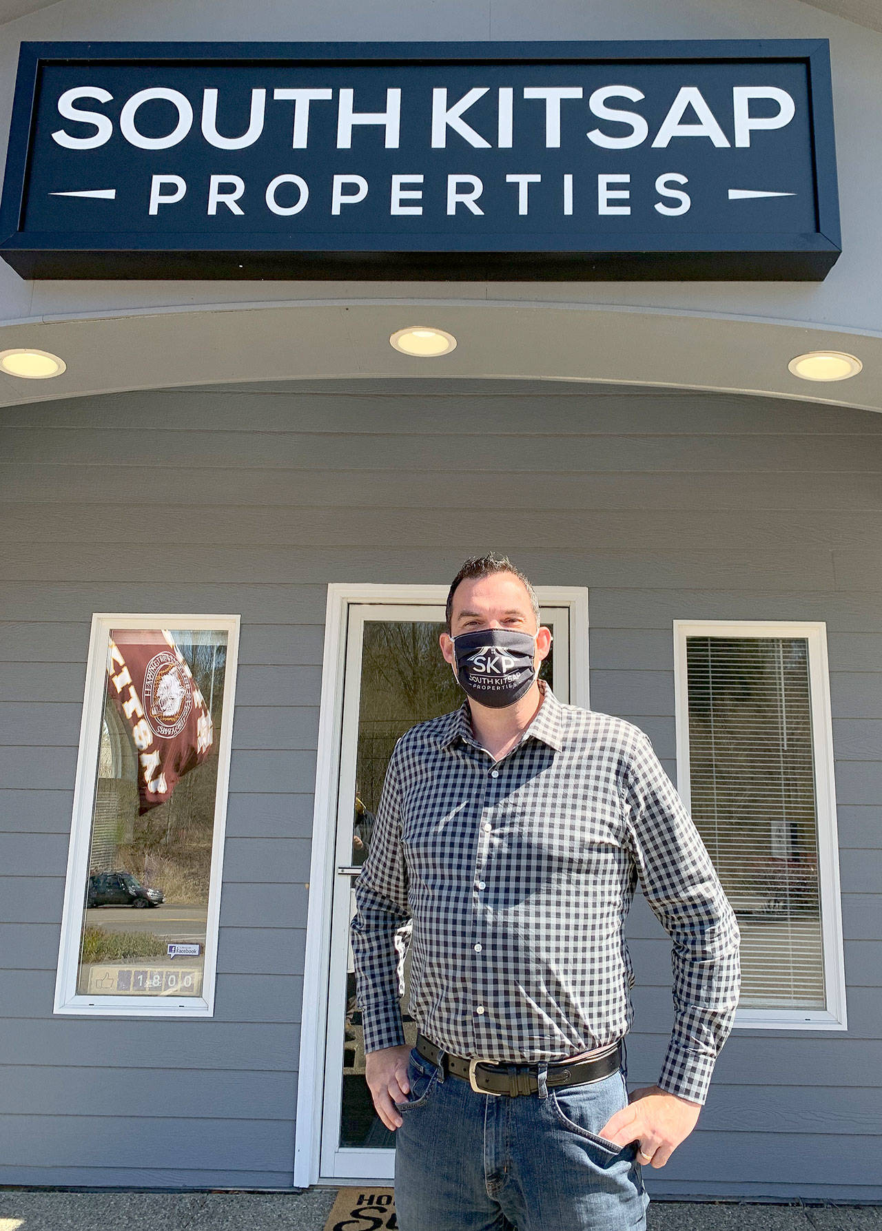 Doug Miller, real estate broker and owner of South Kitsap Properties, said his business flourished in 2020. (Bob Smith | Kitsap Daily News)
