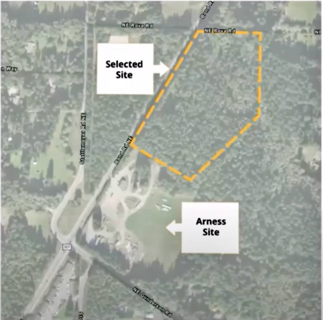 Proposed site for new Road Maintenance and Household Hazardous Waste facility. Courtesy Photo