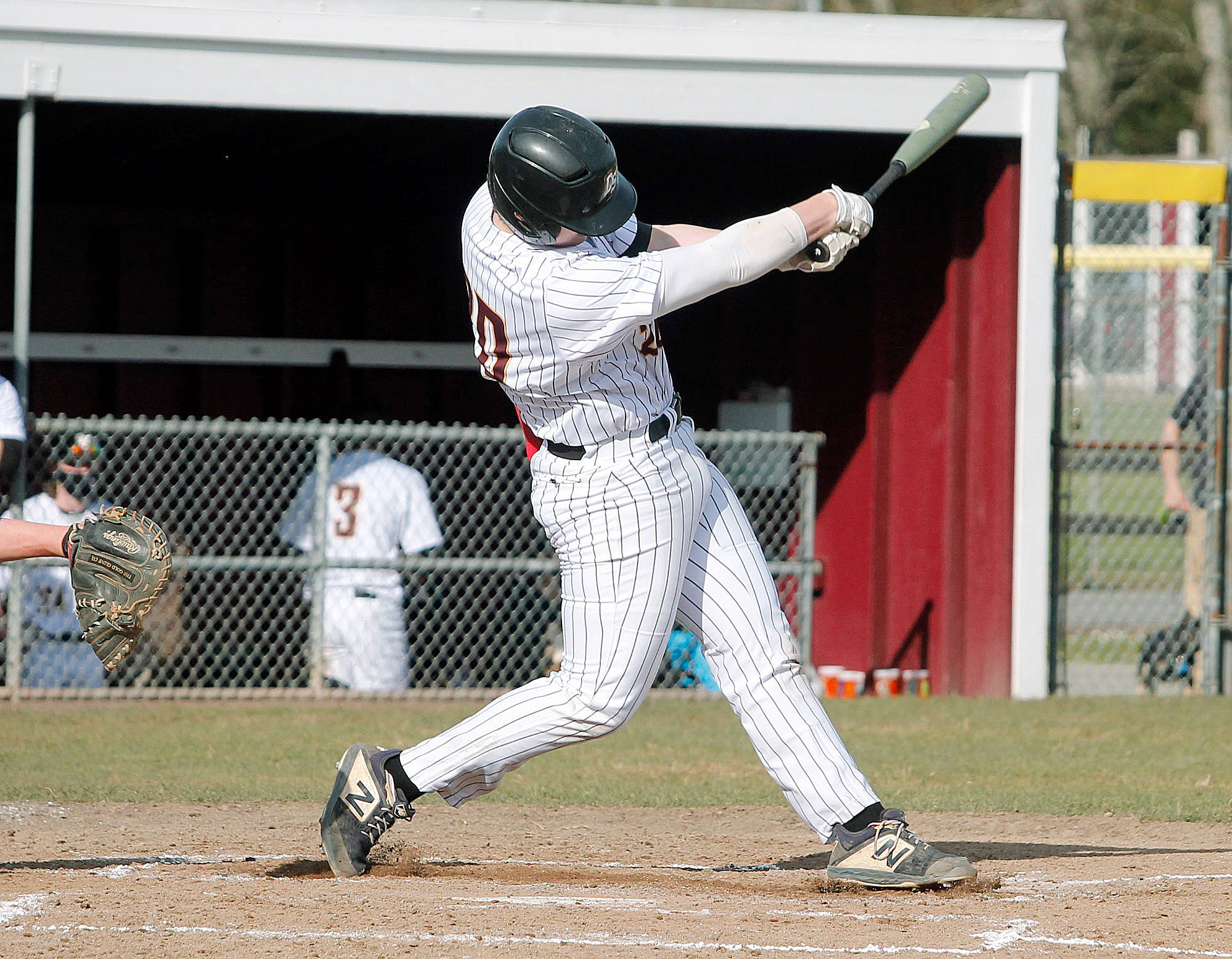 Kaden Ecklund finished the final game against Curtis 3-4 with three doubles, four RBI and a stolen base. (Independent File Photo)