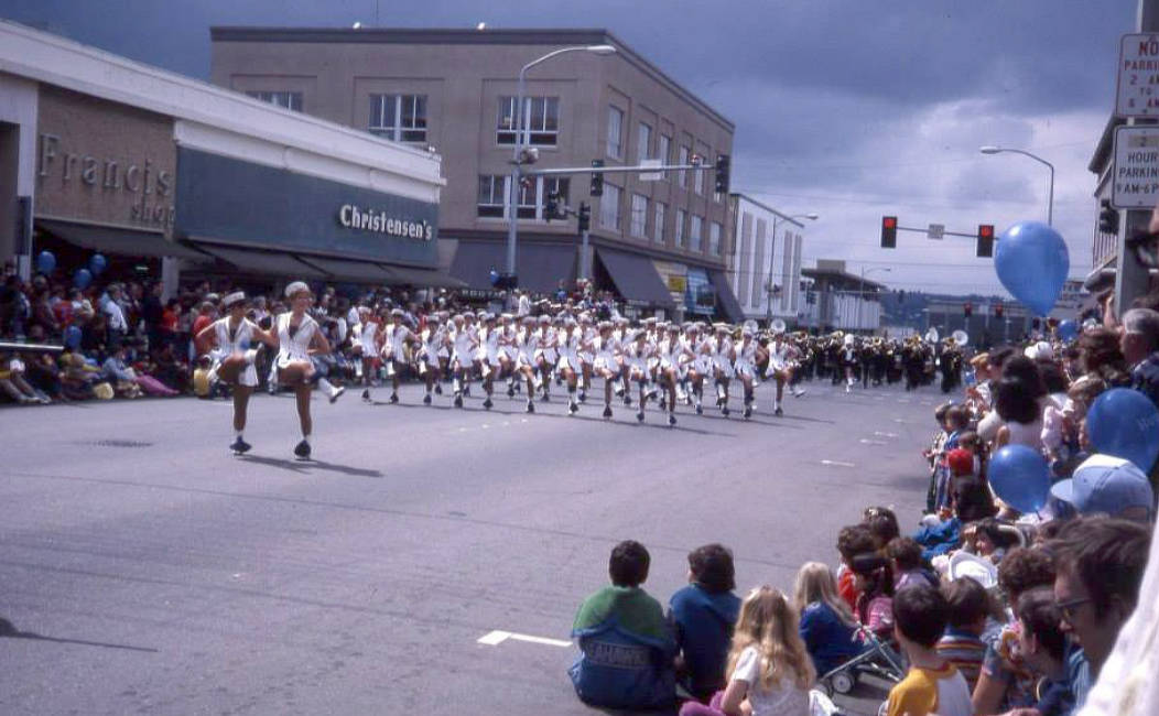 Story author Leah Olson has fond memories of the Bremerton Armed Forces Day parade, including this snapshot from 1982. Photos courtesy of Leah Olson