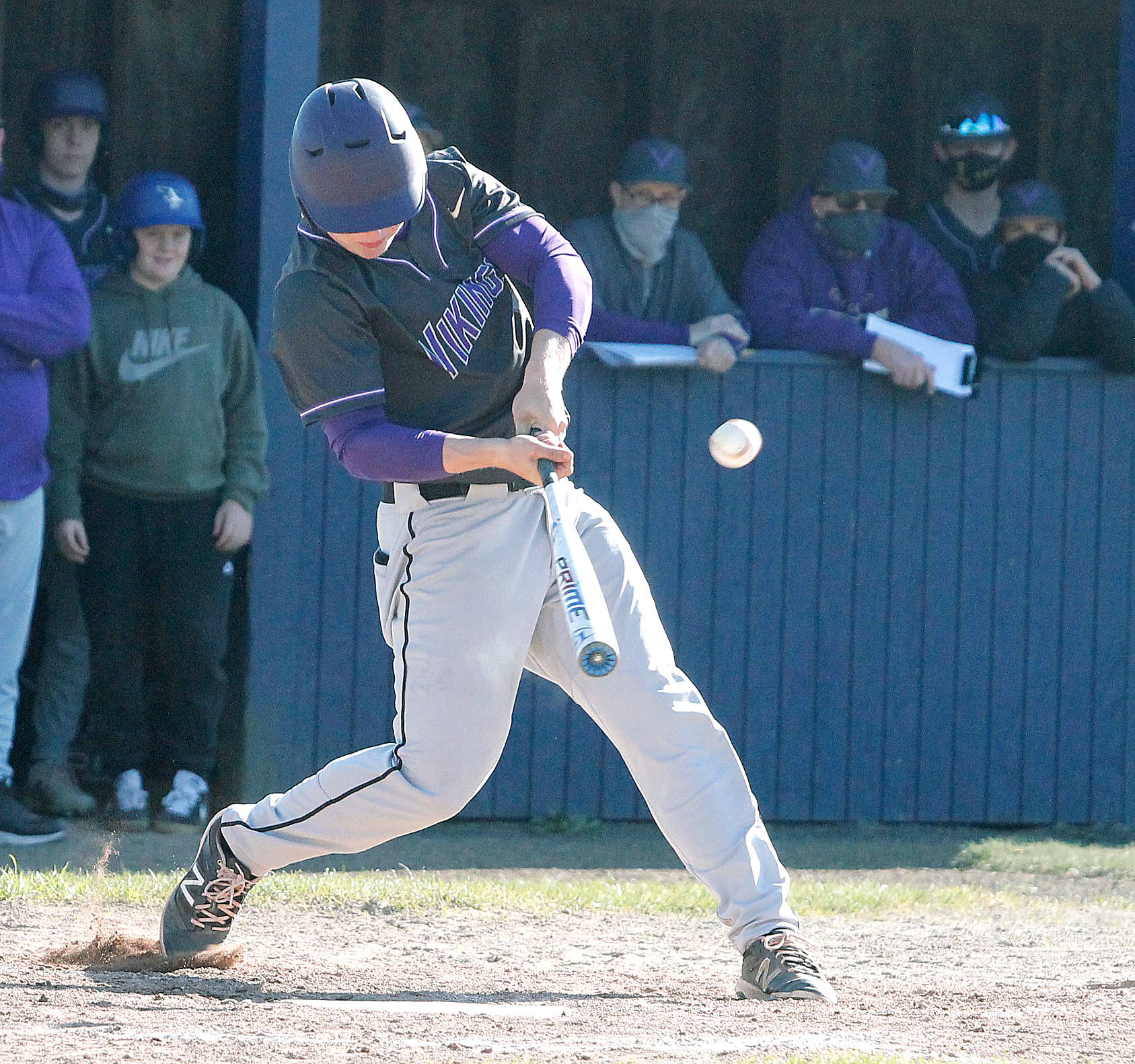 North Kitsap’s Colton Bower was an all-league selection as a catcher. (KNG file photo)