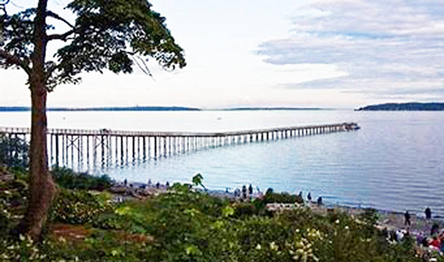 The dock at Indianola has been a contentious area for visitors and homeowners. Port of Indianola photo