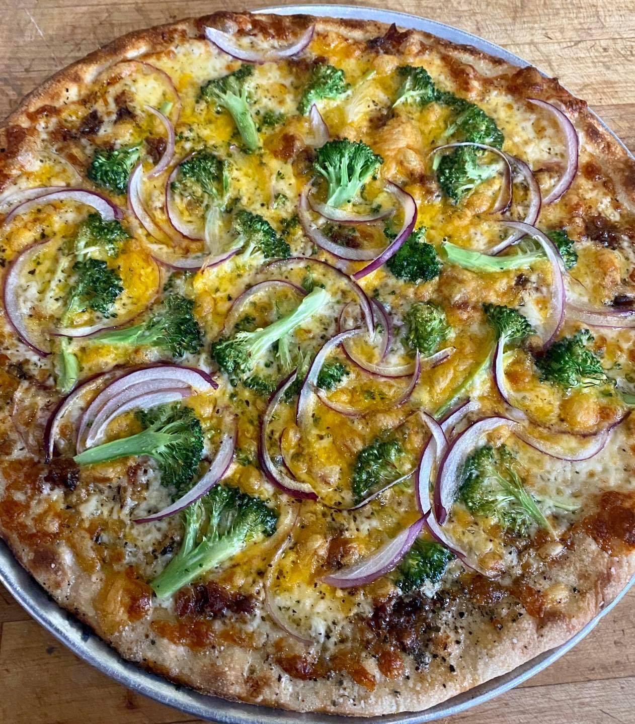 One of the specialty pizza's from The Slab (courtesy photo).