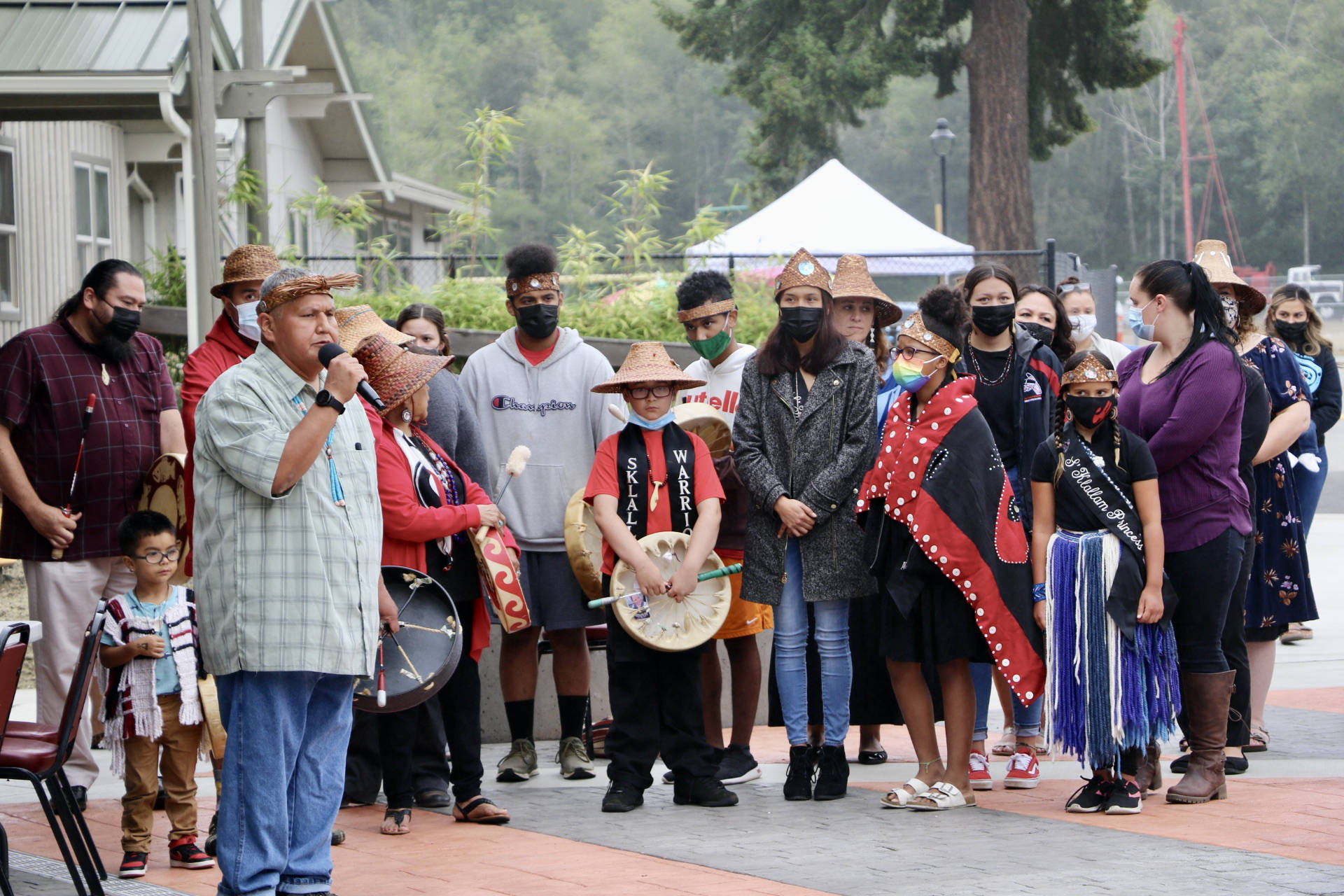 The Port Gamble S’Klallam Tribal Singers performed a few opening songs blessing the new medical center last week. Tribal Chairman Jeromy Sullivan welcomed everyone to the event. Gov. Jay Inslee was given a tour of the facility. The aim of the health center is to provide comprehensive health care services to the S’Klallam and other tribal communities in Kitsap County, with a goal of having as many services under one roof. The two-story 22,500-square-foot facility will provide medical, dental and mental health services in addition to wrap-around services such as nursing care, health advocacy, addiction treatment and much more. “You have created the new way of providing healthcare, by integrating physical with mental health…You don’t divide the mind the soul, and the body. They’re all one thing. This is really the new way to provide healthcare in the state of Washington,” Inslee said. Ken Park/North Kitsap Herald