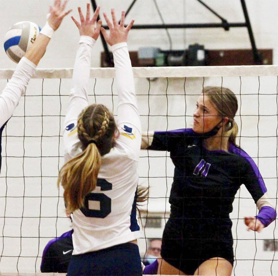 Maddie Pryde is one of the standouts on the Viking team. File Photo