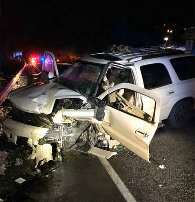 A Bremerton woman was killed in a head-on collision New Year's Eve on Highway 305 in Poulsbo. Courtesy photo