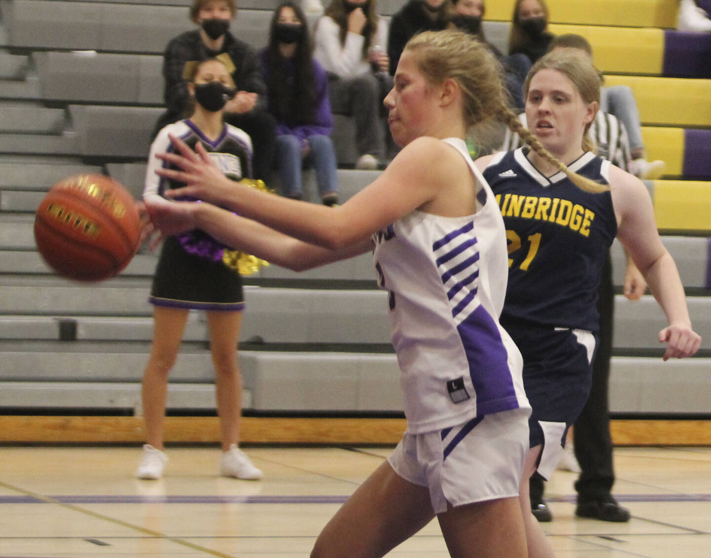Sophomore standout Evelyn Beers was held to six points. Steve Powell/File Photos