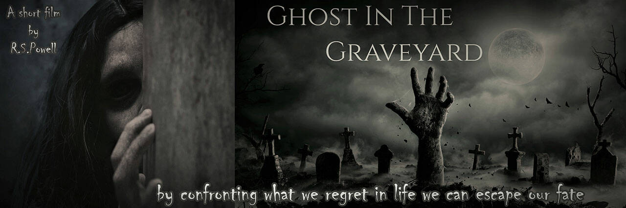 “Ghost In The Graveyard” movie poster.
