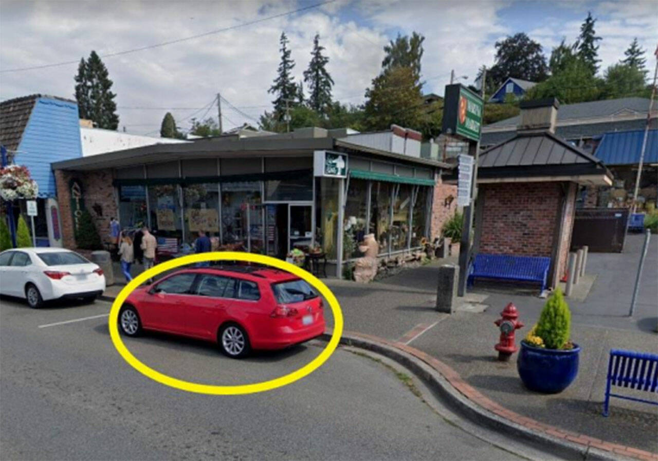 One of the parking spots on Front Street that will be designated for short-term parking and loading areas for nearby businesses. Courtesy Photos