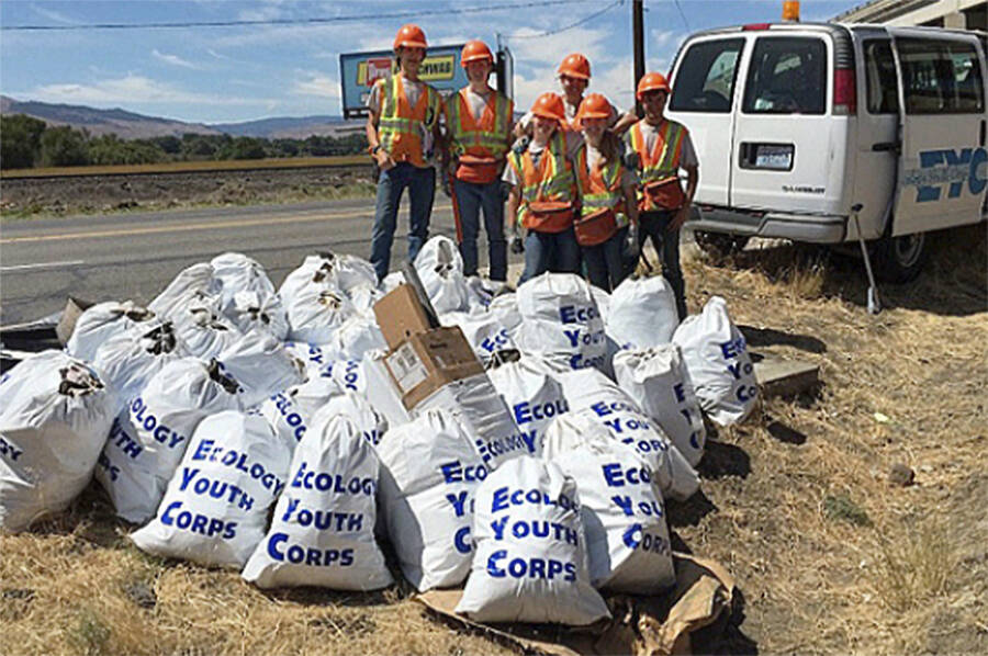 File photo
The Ecology Youth Corps is just one of the litter cleanup programs that was suspended during COVID-19 the past two years.