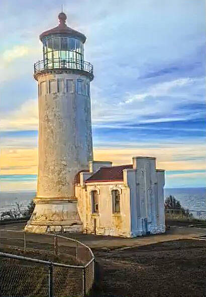 Glen Wilkerson’s photography entry, “Northhead Lighthouse,” won first place.