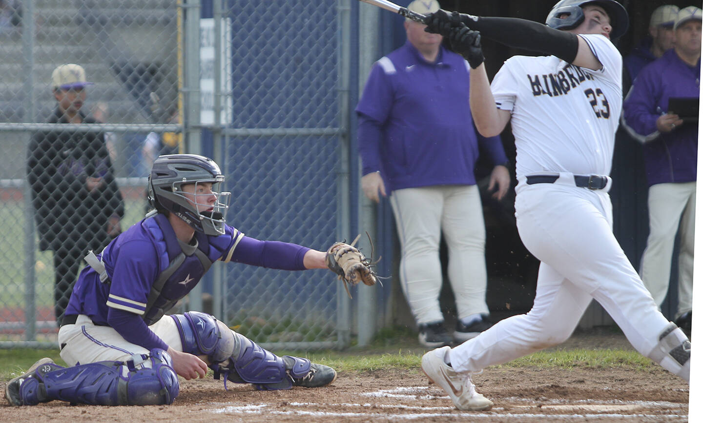 Senior catcher Colton Bower was a big reason for NK’s success this season. He will be on scholarship to play for Washington State University next year.