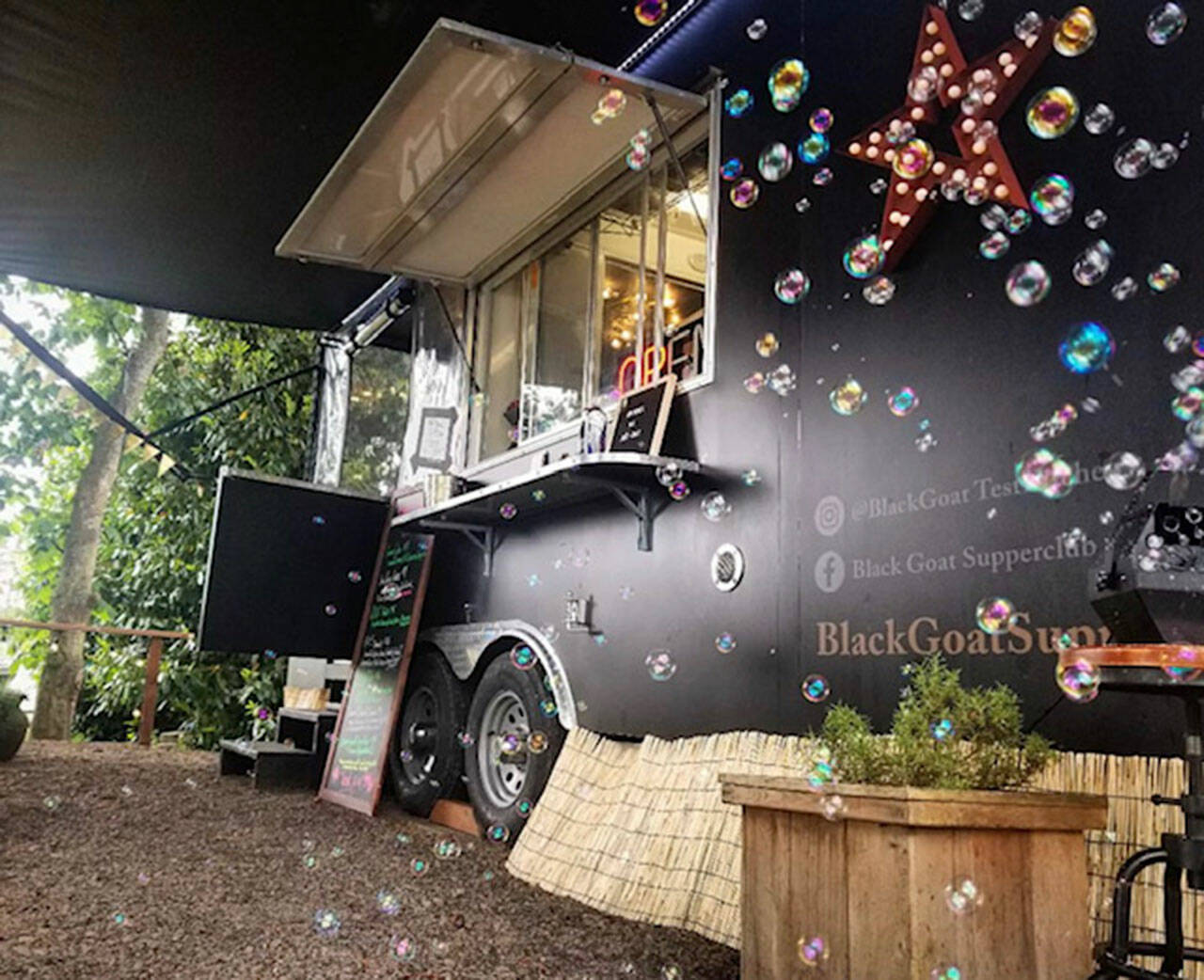 Tyler Shuey/North Kitsap Herald Photo
The Black Goat Test Kitchen food truck.