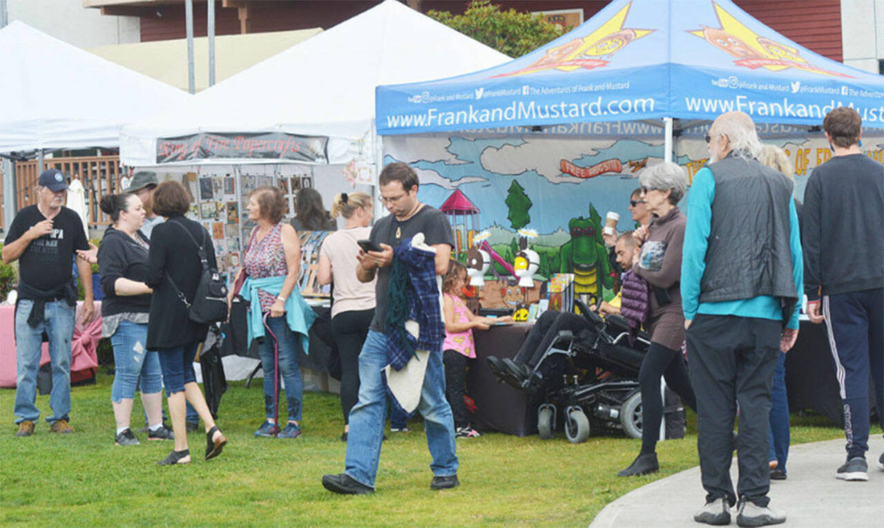 File Photo
Over 40 artists will be displaying and selling their work at the Poulsbo Arts Festival Aug. 19-21 at the downtown waterfront.