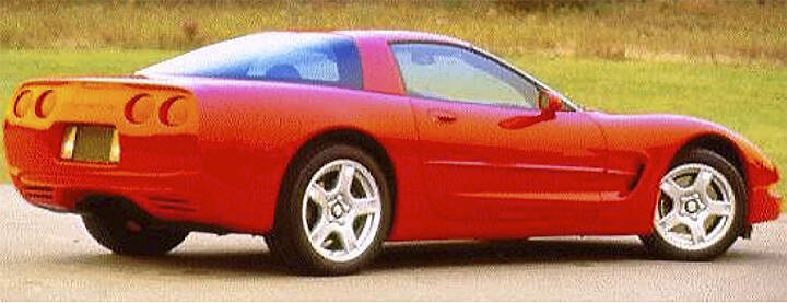 An example of a Corvette C5, valued by Kelly Blue Book at around $15,000. Courtesy Photo