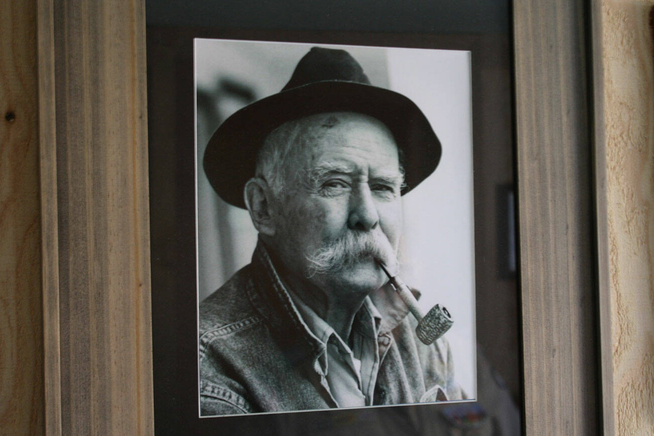 A picture of Smiley is displayed in Scout Hall.