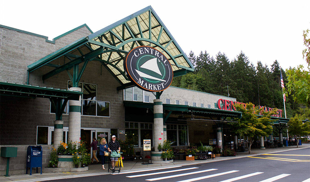 Poulsbo's Central Market will now be called Town & Country Market as new signage and branding is starting to be implemented. File Photo