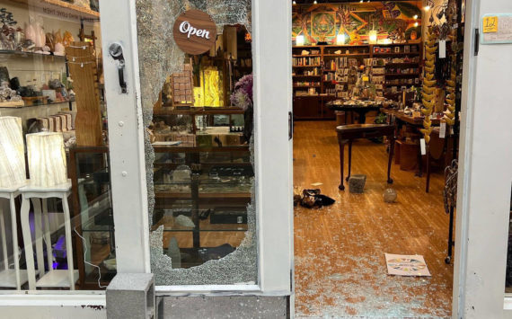 The Hidden Gem store in the Winslow Mall was burglarized on Oct. 17. Courtesy Photos