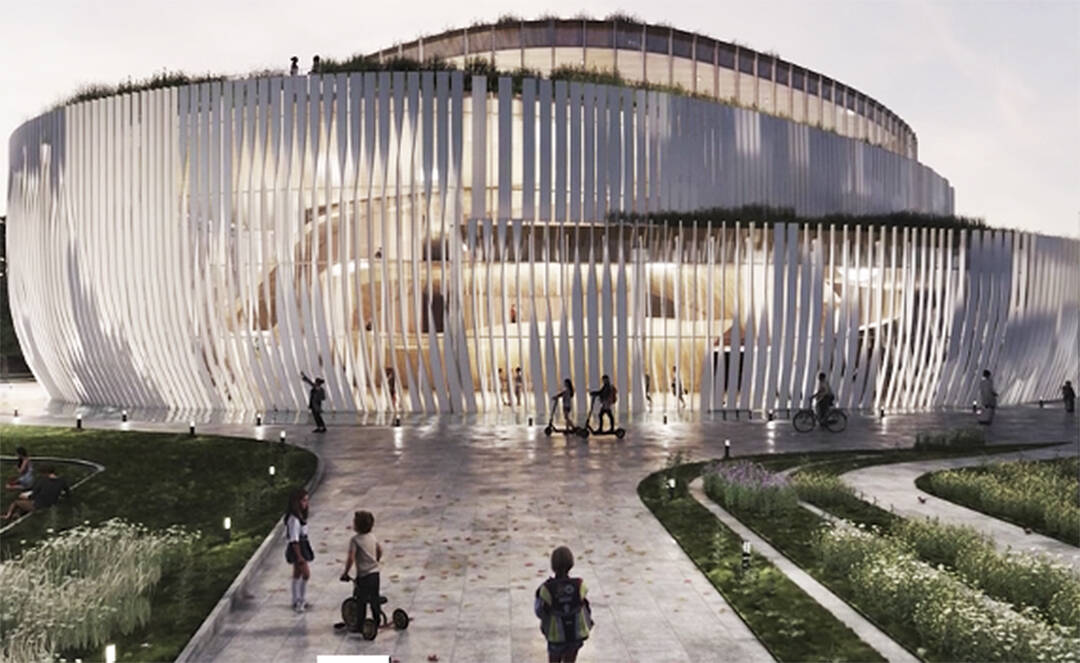 An outside view of the Cavatina concert hall. Courtesy Photos