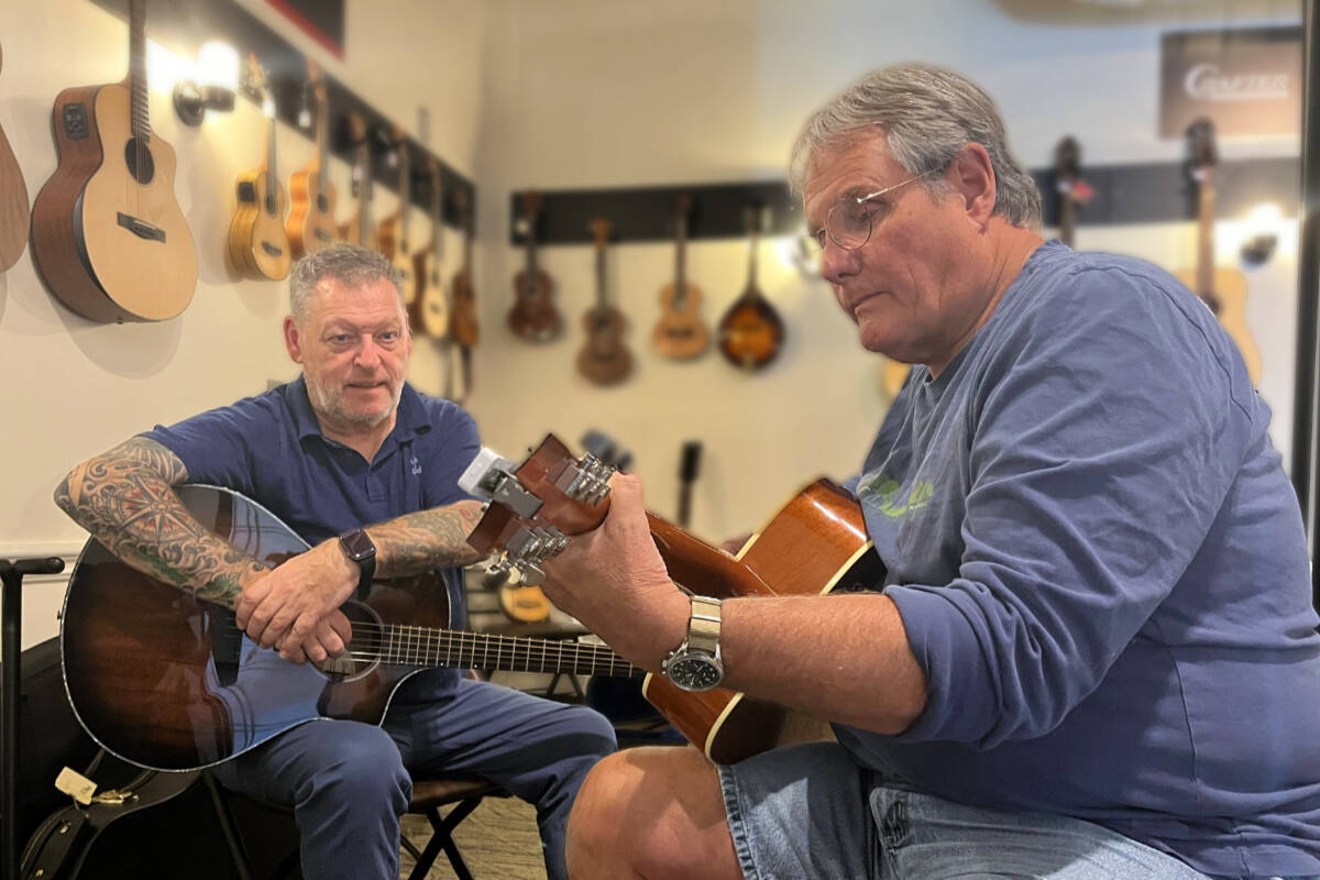 JK’s Music House owner Karl Moffit teaches students how to learn a variety of instruments across many musical genres.