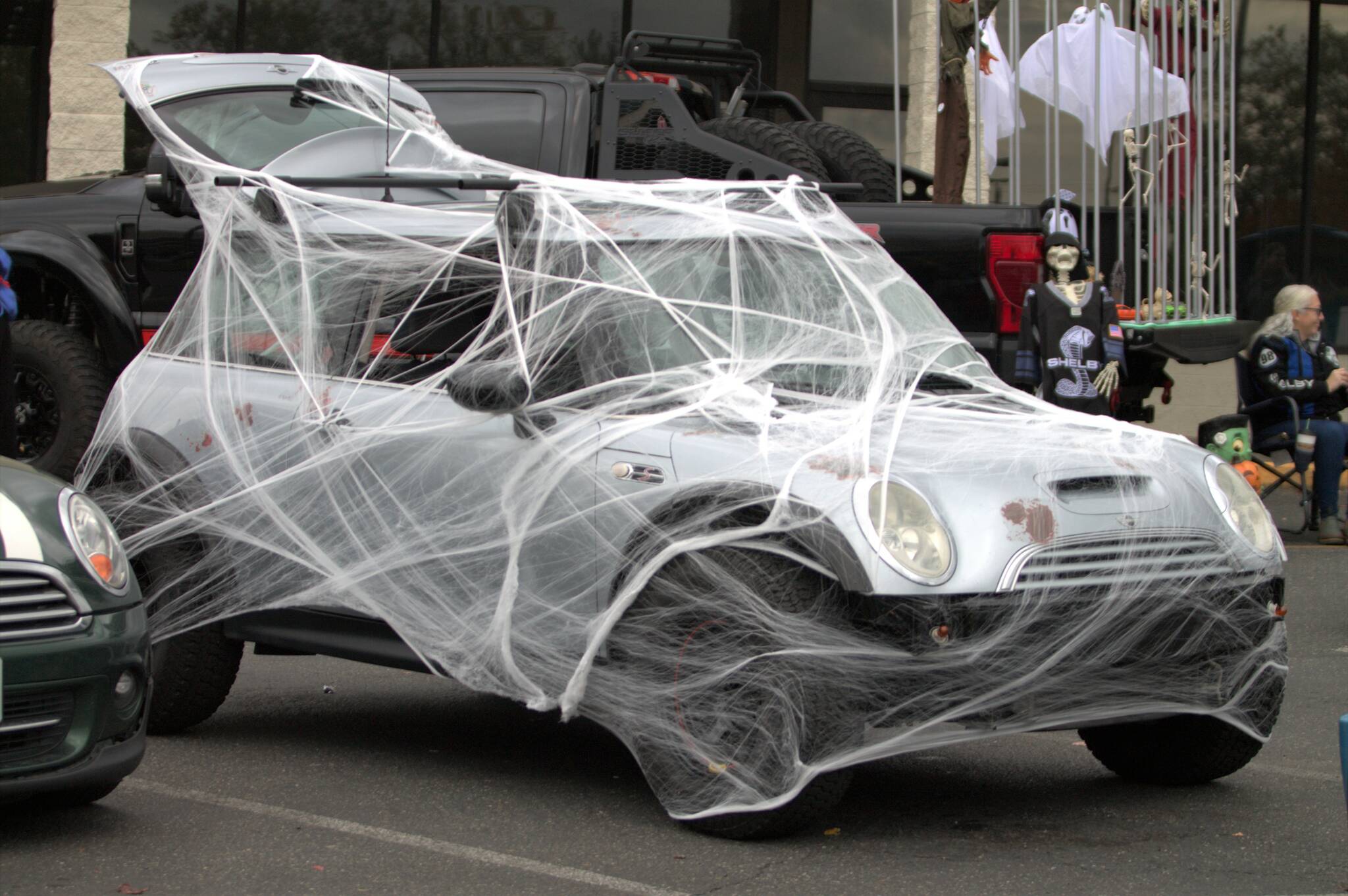 Decorated cars like this one swarm the parking lot of That One Place for its annual trunk or treat event Oct . 31. Elisha Meyer/Kitsap News Group Photos