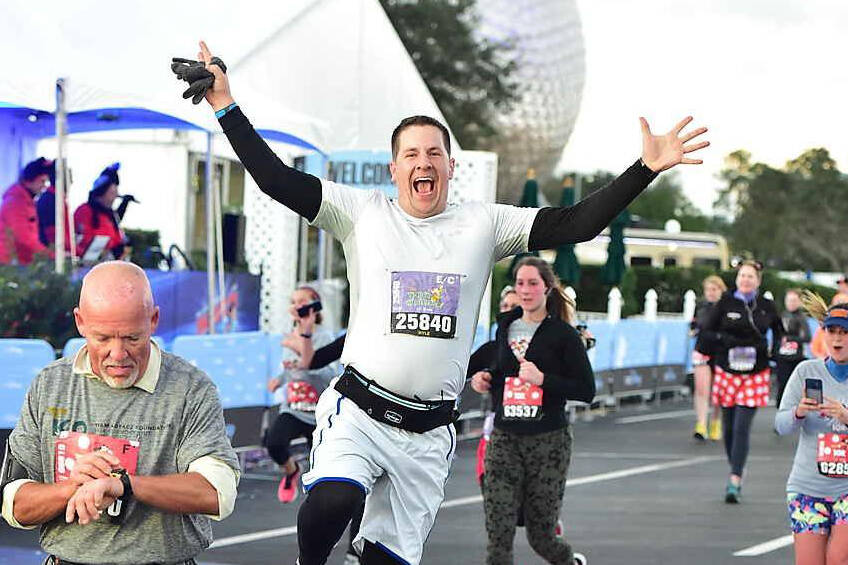 After bring rushed to hospital with sudden back pain, Kyle Burke was referred to Kitsap Physical Therapy, and after six visits and diligently following a protocol at home, he'd recovered well enough to run a marathon the next month. Photo courtesy Kitsap Physical Therapy