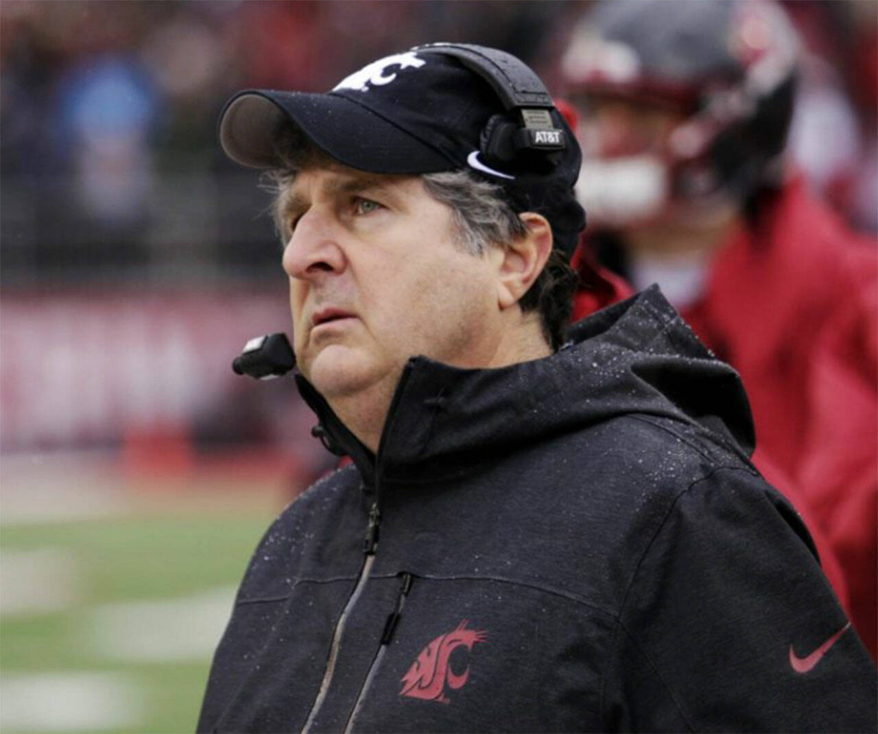 Mike Leach coaching at WSU. Daily Evergreen Courtesy Photos