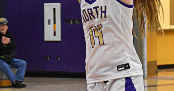 Sophia Baugh led the Vikings with 12 points in a loss to Sequim. File Photo